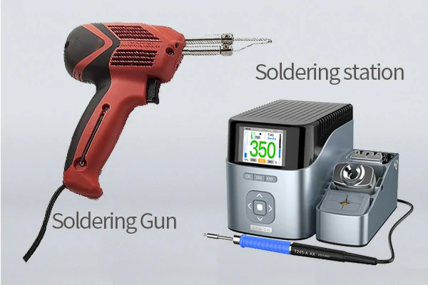 soldering gun vs soldering station