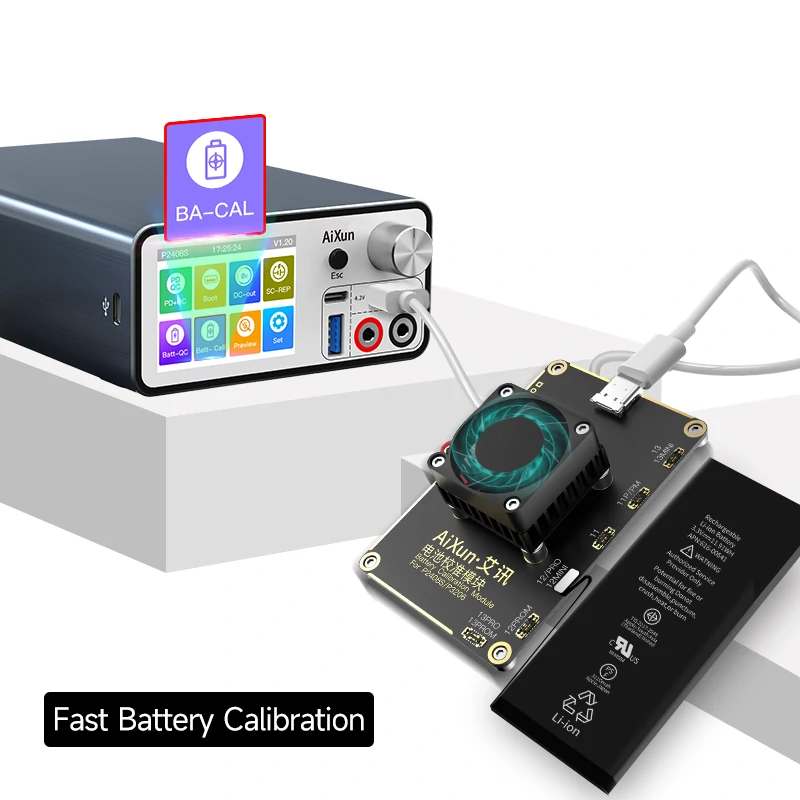 P2408S Intelligent Regulated 24 Volt DC Power Supply for Mobile Repair