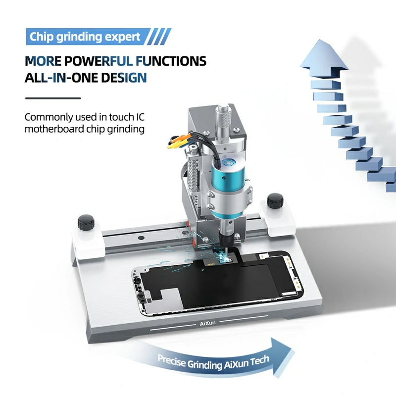 2nd Gen Chip Grinding Machine For Touch IC Chip NAND CPU Polish 2