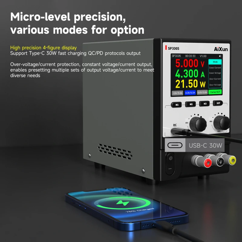 SP3005 CNC Programmable DC Power Supply Voltage Current Adjustment