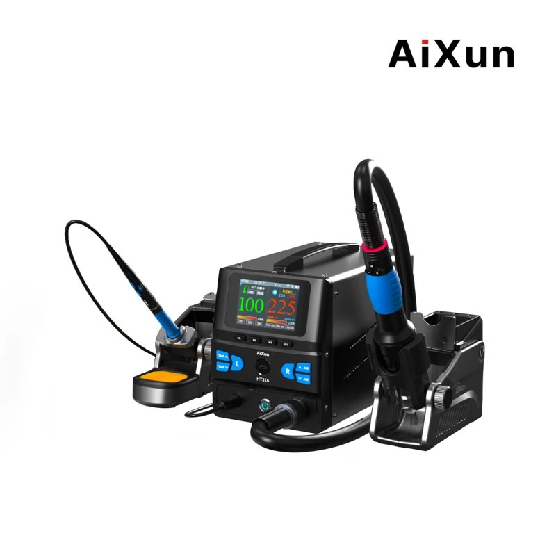HT316 Two-in-One Hot Air Rework Station for Mobile Phone Repair